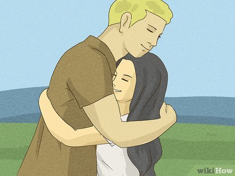 Image titled Hug a Girl Who Is Shorter Than You Step 3