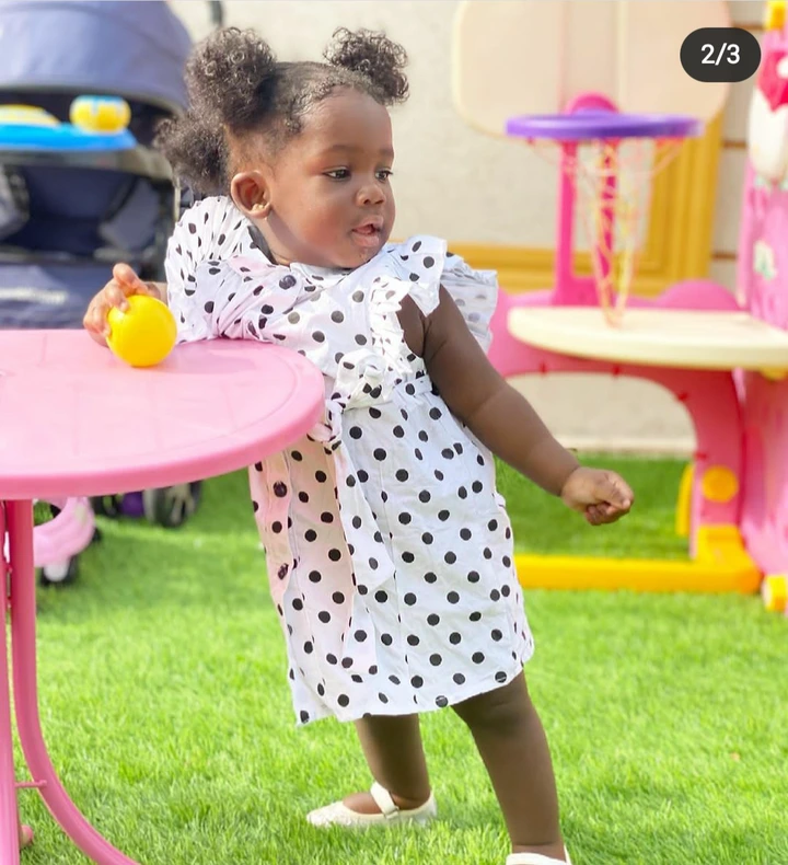 15 photos of Nana Akua Nhyira, the most talked-about celebrity baby in Ghana.