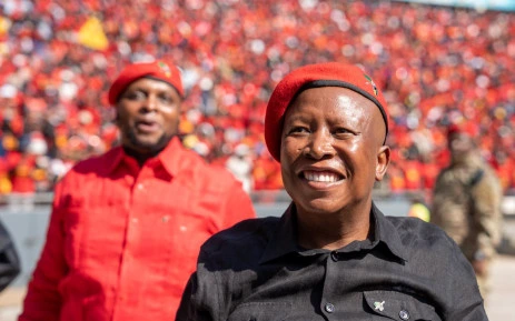 EFF leader Malema dismisses claims that Shivambu conspiring against him