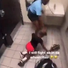 Horrifying moment disabled girl, 12, in a wheelchair is slapped and thrown around like a ragdoll in a school bathroom and elevator