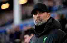(THE SUN OUT, THE SUN ON SUNDAY OUT) Jurgen Klopp manager of Liverpool during the Premier League match between Everton FC and Liverpool FC at Goodi...