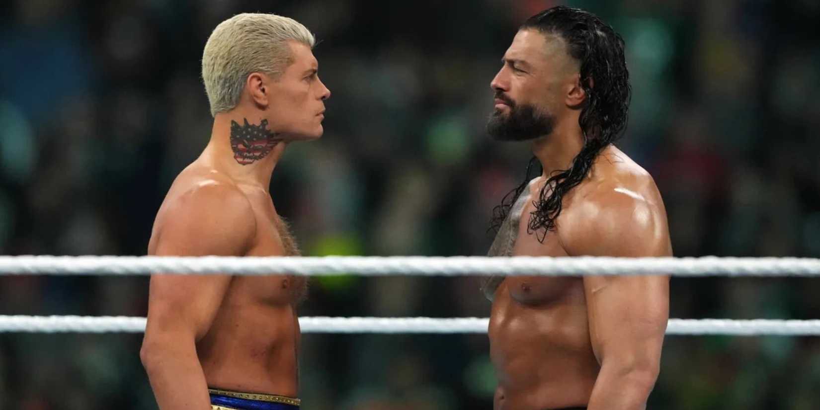 Cody Rhodes and Roman Reigns