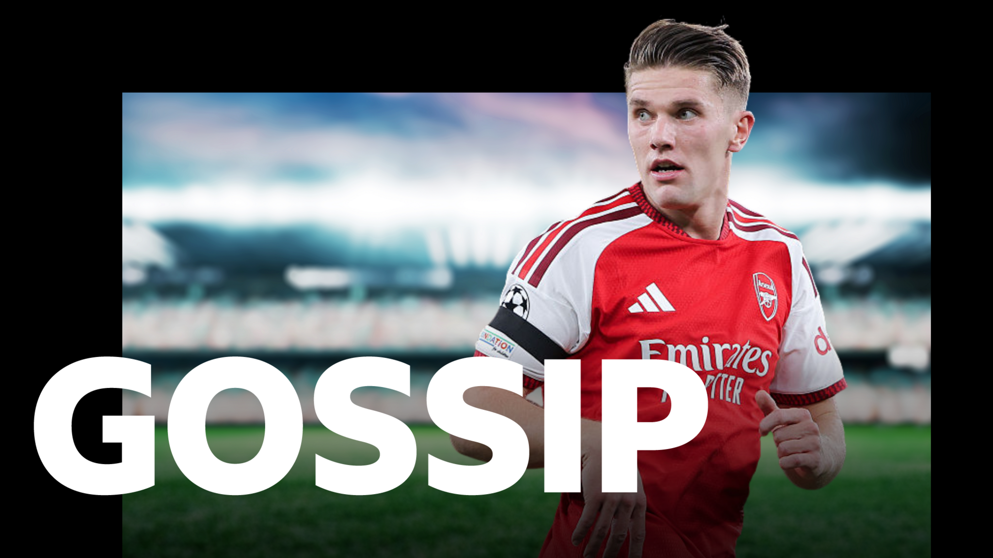 Viktor Gyokeres and the BBC Sport gossip banner