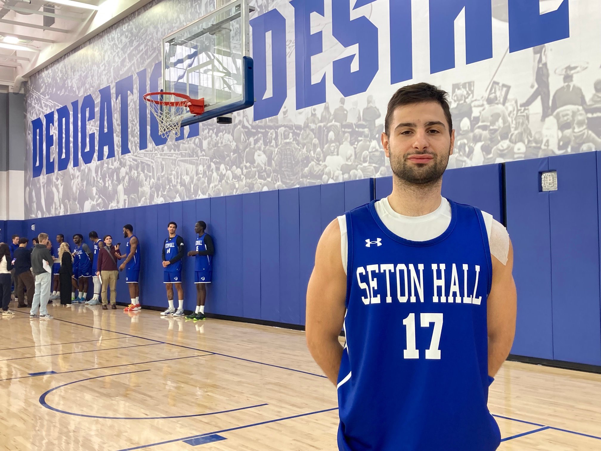 Seton Hall basketball point guard Mihailo Petrovic