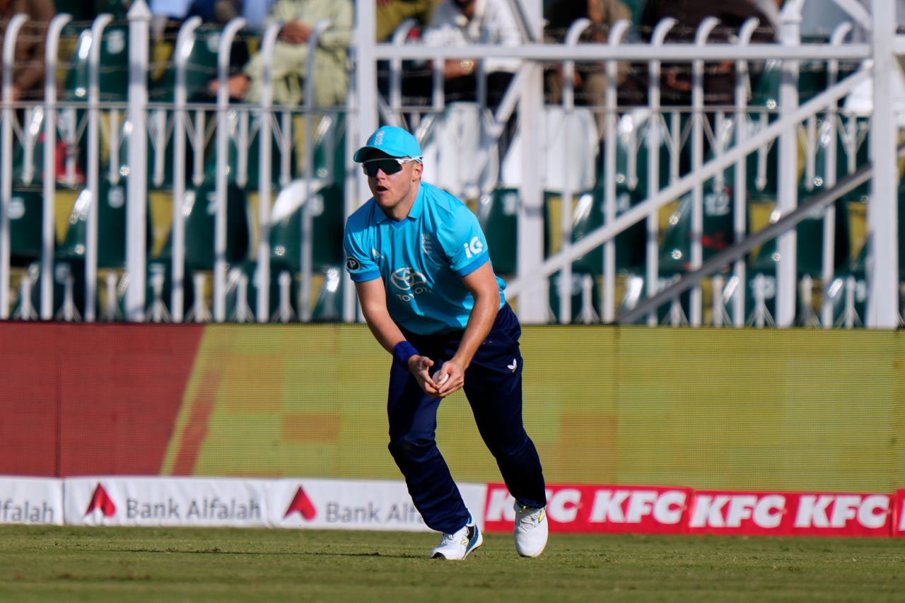 Sam Curran takes a catch