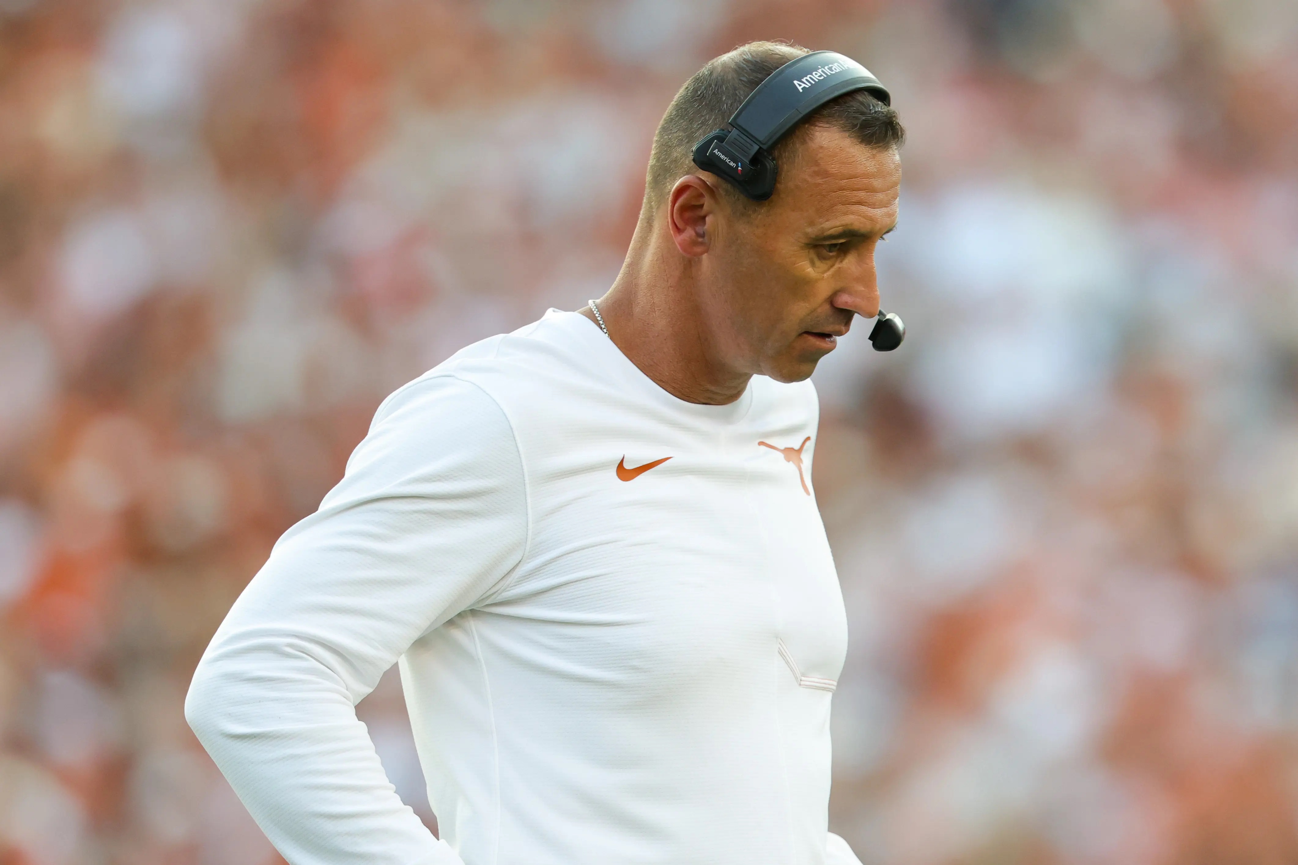 Texas coach Steve Sarkisian