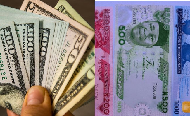 Naira drops in value to US dollar at official market