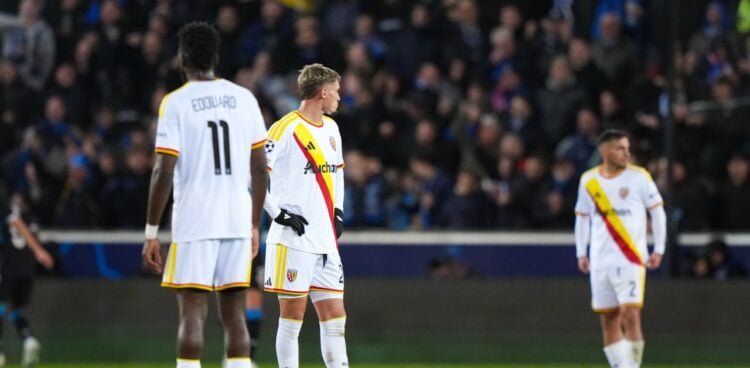 Le RC Lens à Bruges