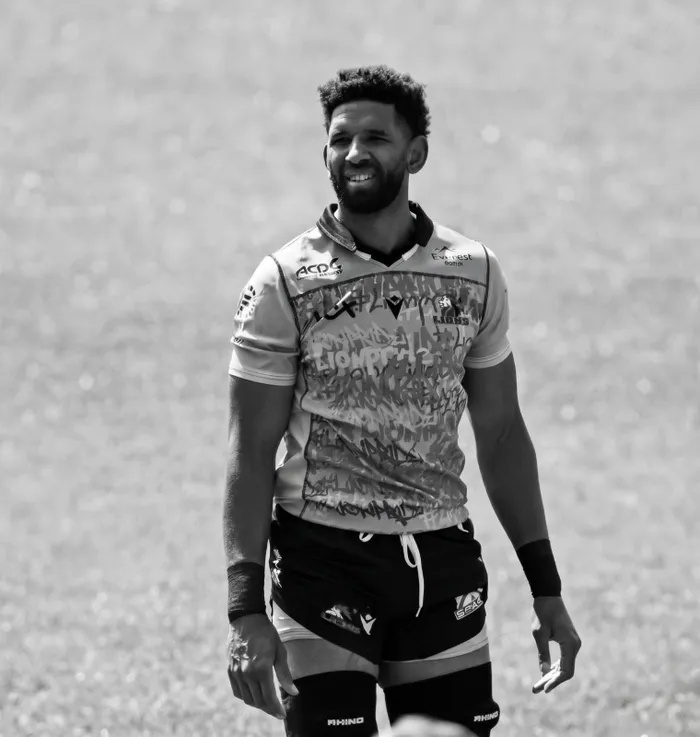 IN MEMORIAM: Lock Hyran Andrews died on the eve of the Lions' Champions Cup match against La Rochelle.