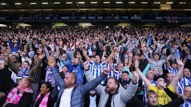Fans of Sheffield Wednesday at Hillsborough.