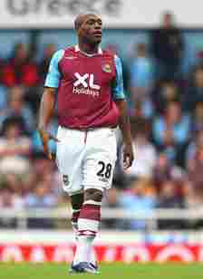 Kyel Reid of West Ham in action during The Bobby Moore Cup pre season friendly match between West Ham United and Villarreal at Upton Park on August 9, 2008