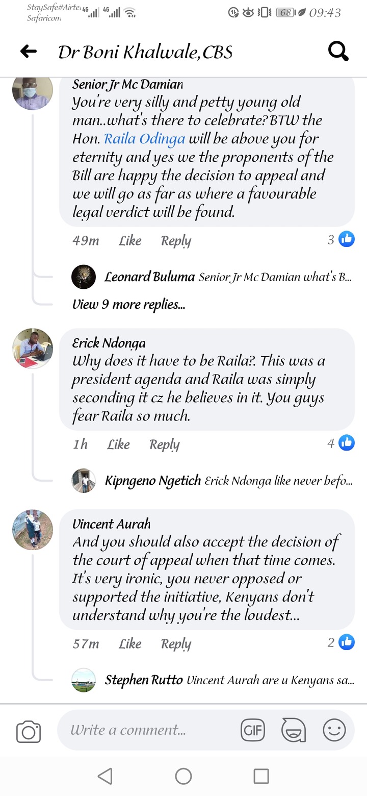 Reactions as Former Raila Ally Identifies Two 'Counsels ...