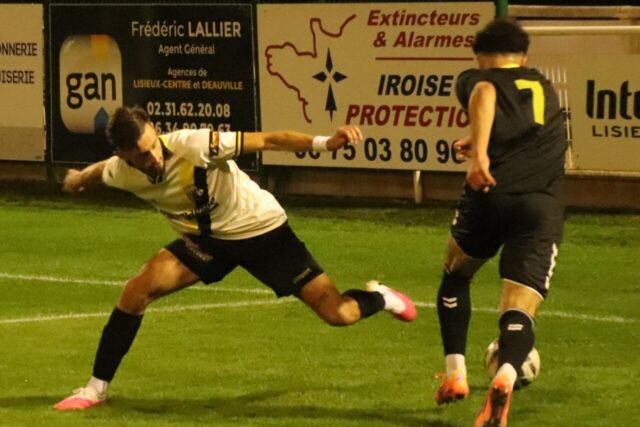 R1. CA Lisieux-QRM 2-2. (© Le Pays d'Auge)