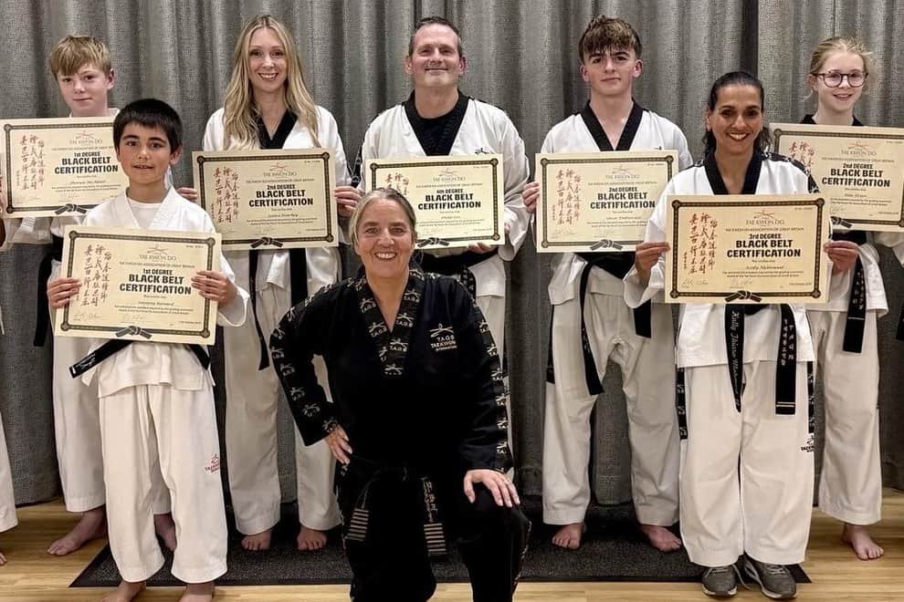 Some of the successful Annabel Murcott students.