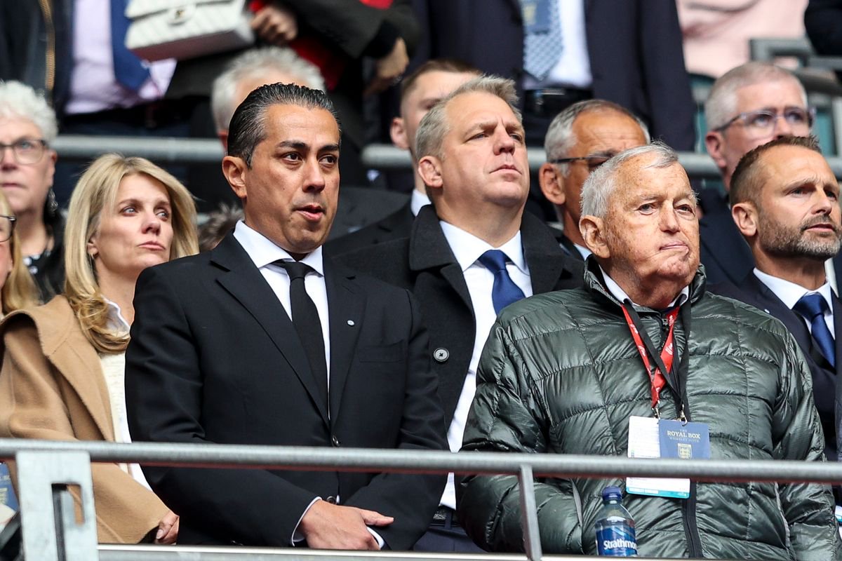Behdad Eghbali ahead of last season's FA Cup final