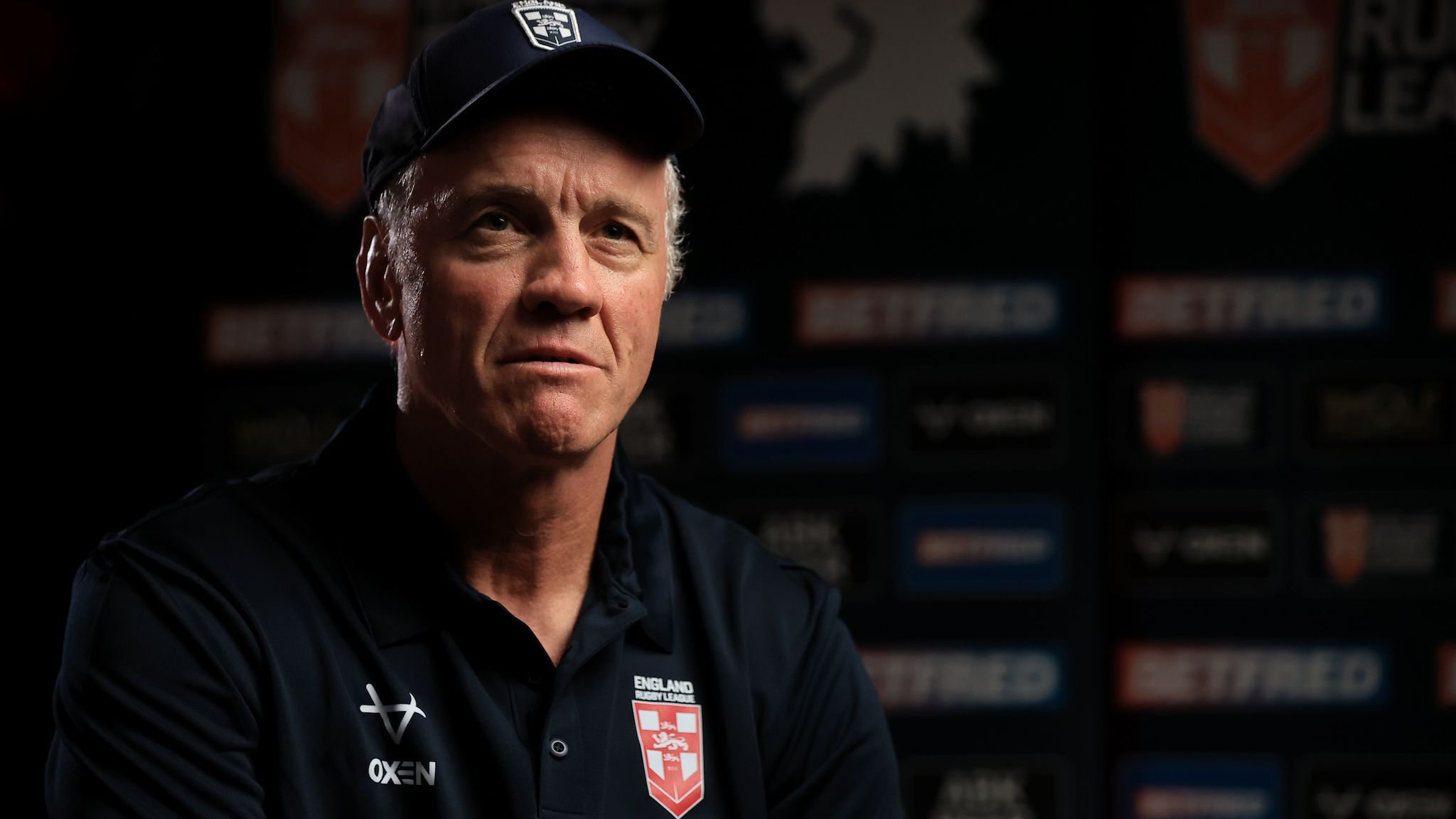 England head coach Brian McDermott spoke to media on Thursday as his side seek to avoid a historic first World Cup pool-stage exit