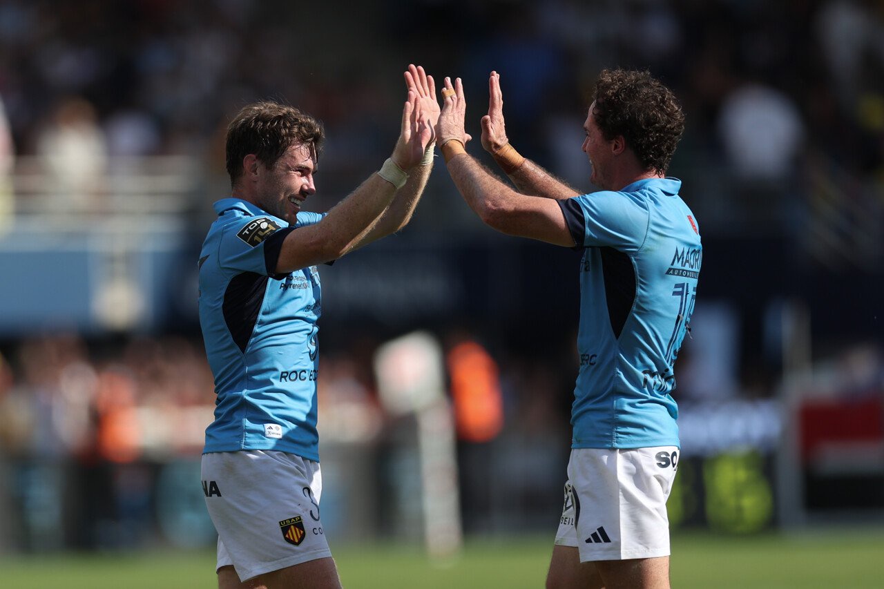 Les Perpignanais de Luke McGrath et Tristan Tedder réalisent un bien meilleur début de saison que l'an dernier avec l'USAP.