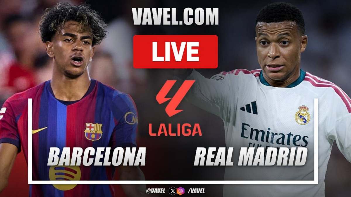 Barcelona vs Real Madrid LIVE Score Updates in LaLiga Match