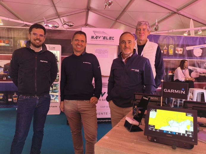 L’équipe de Nav’élec est présente au salon nautique d’automne.