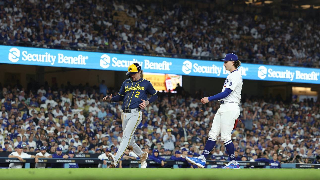 MLB: Dodgers verlieren auch das dritte Duell mit den Brewers