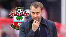 Southampton badge and Tonda Eckert - copyright TEAMtalk
