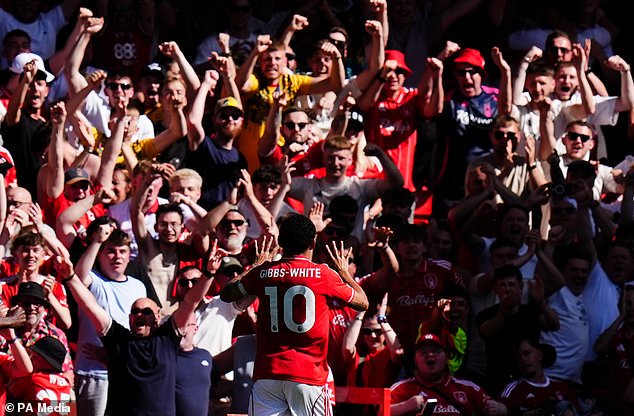 Nottingham Forest´s last home goal at the City Ground came on May 24 (Jacob King/PA)