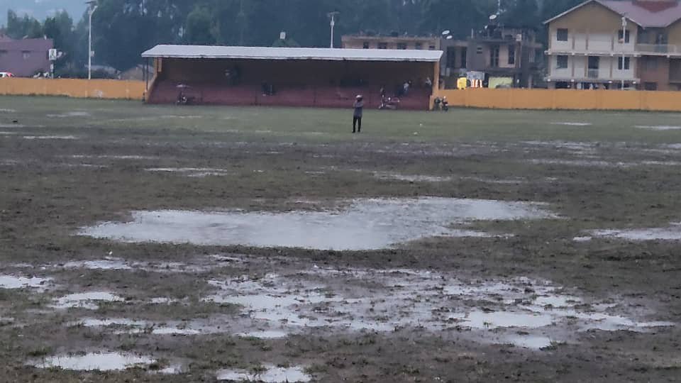 Waterlogging Disrupts Sports Activities at Kabale Municipal Stadium