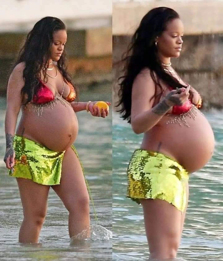Rihanna Flaunts Her Baby Bump As She Is Spotted With ASAP Rocky In Barbados.  0b1085a58e7c4da1b173a3d2816d760a?quality=uhq&format=webp&resize=720