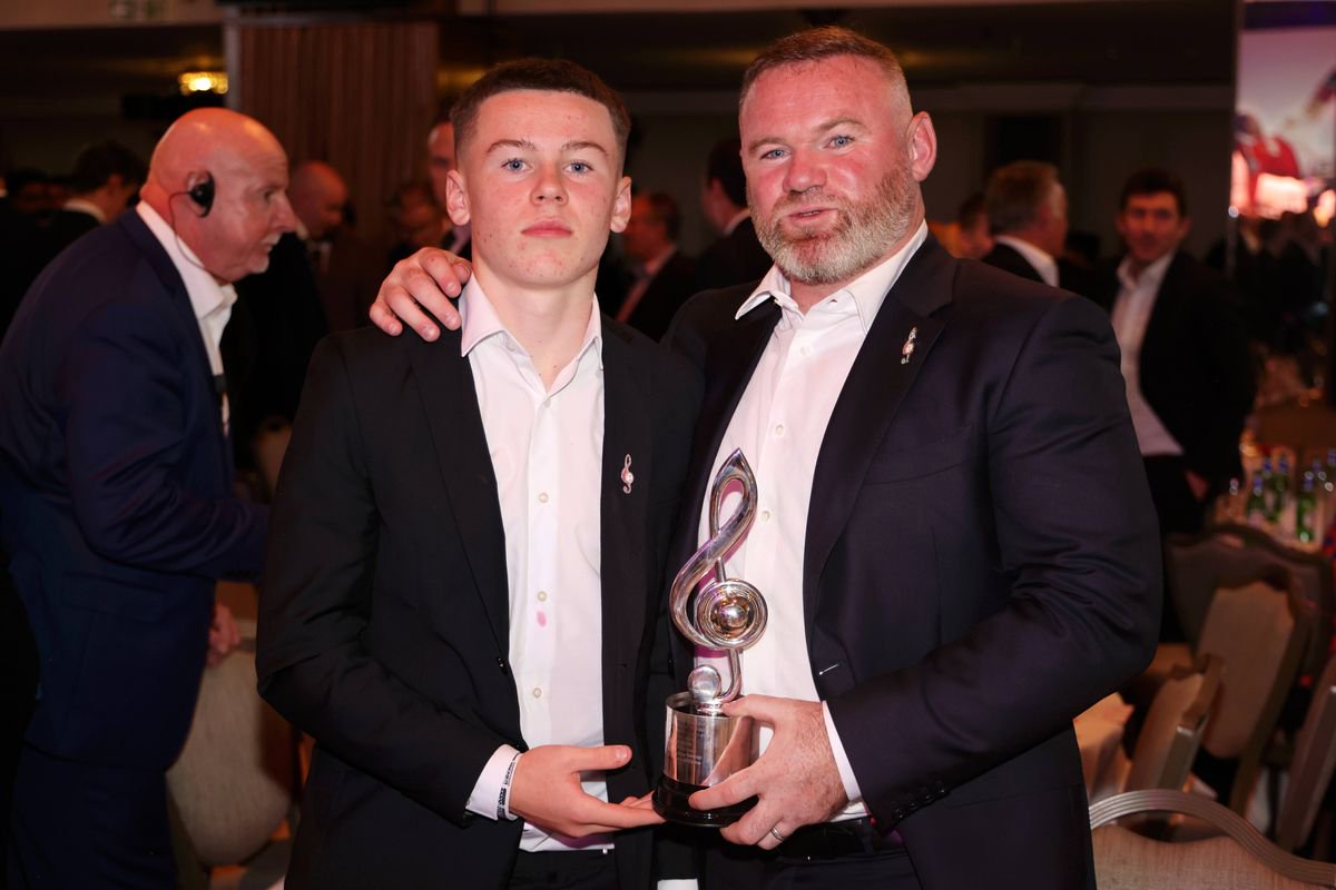 Wayne Rooney and Kai Rooney