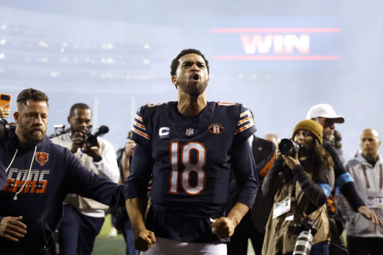 Image: Caleb Williams of the Chicago Bears.