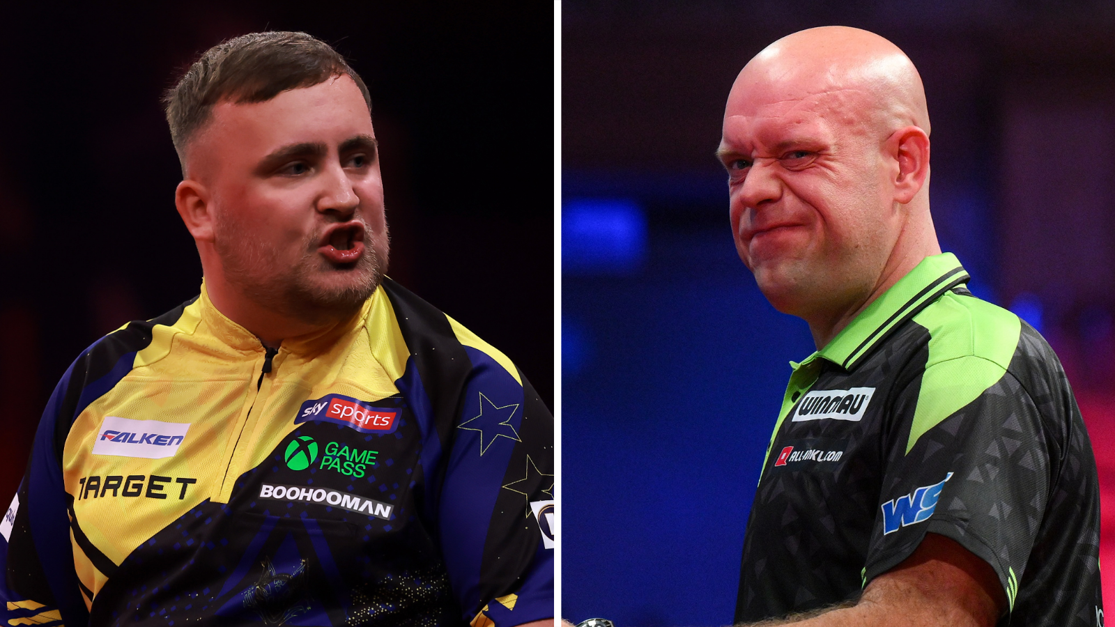 Luke Littler and Michael van Gerwen