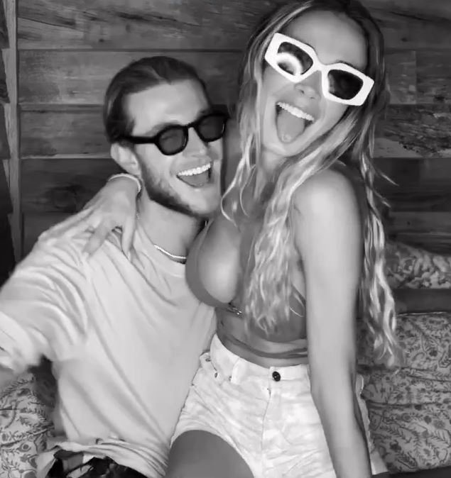 Leotta and Loris Karius are expecting their first child together