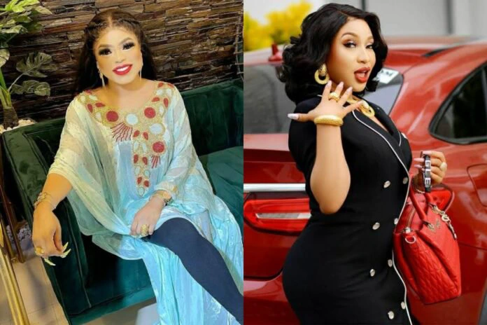 “You pooed twice on the bed because of your chronic smoking lifestyle” – Bobrisky exposes Tonto Dikeh’s dirty moments