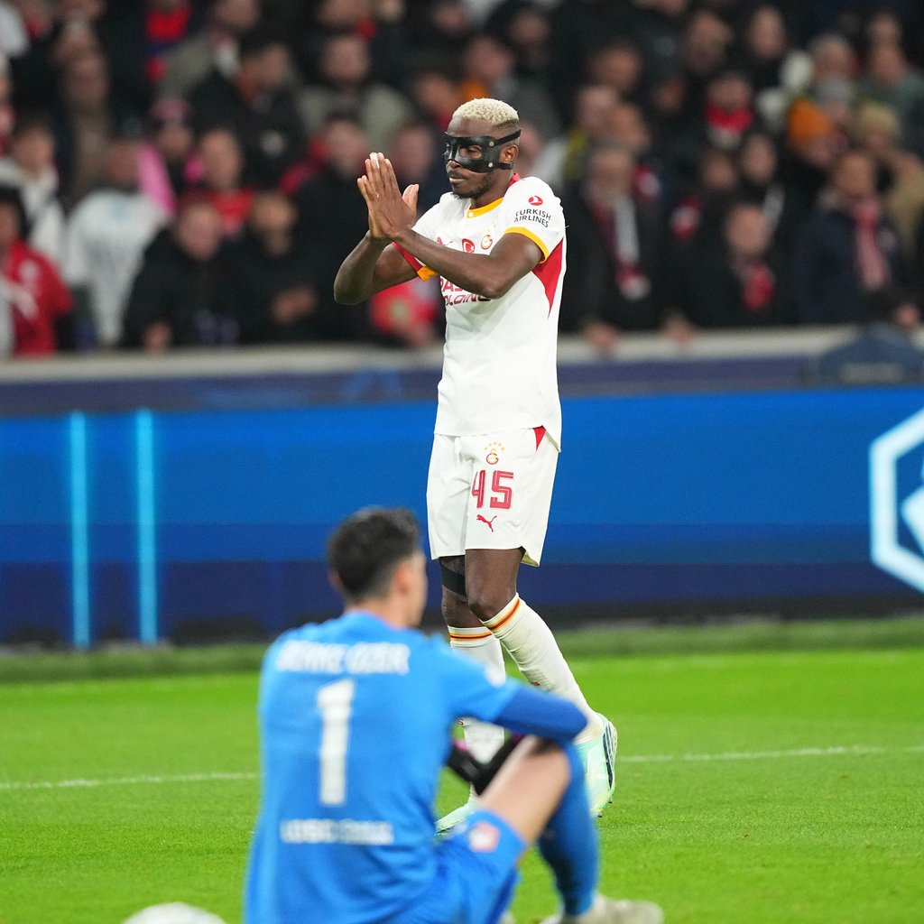 Victor Osimhen (Credit: Galatasaray Facebook Page)