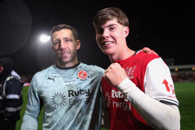 Jay Lynch and Conor Haughey were Fleetwood’s heroes in the shoot-out