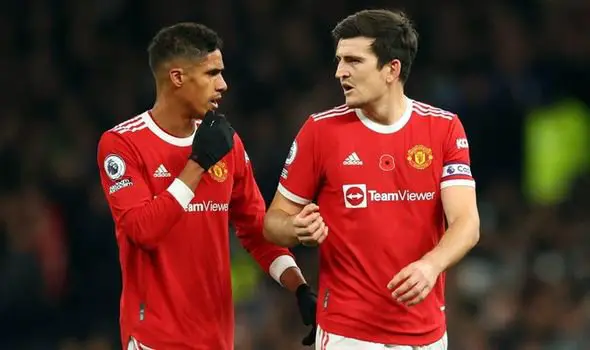 Harry Maguire and Raphael Varane were meant to be the idea defensive partnership