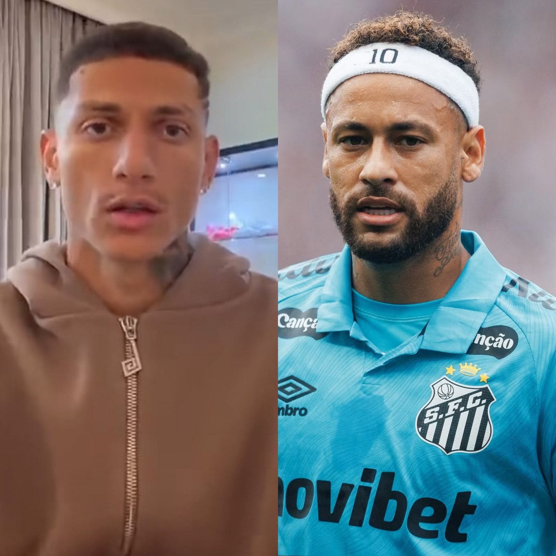 Richarlison ironizou a fuga de Flávio Bolsonaro aos EUA e Neymar disparou: 'Moleque' - Reprodução / Instagram