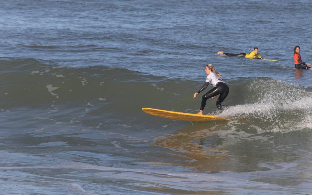 Les compétitions ont débuté à Hossegor (comme ici) mais également à Capbreton et Seignosse.