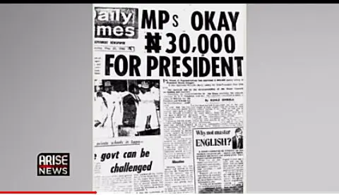 Shehu Shagari Said Can’t Earn N50k While Vice President Earns N30k, It’s Much– Adebayo