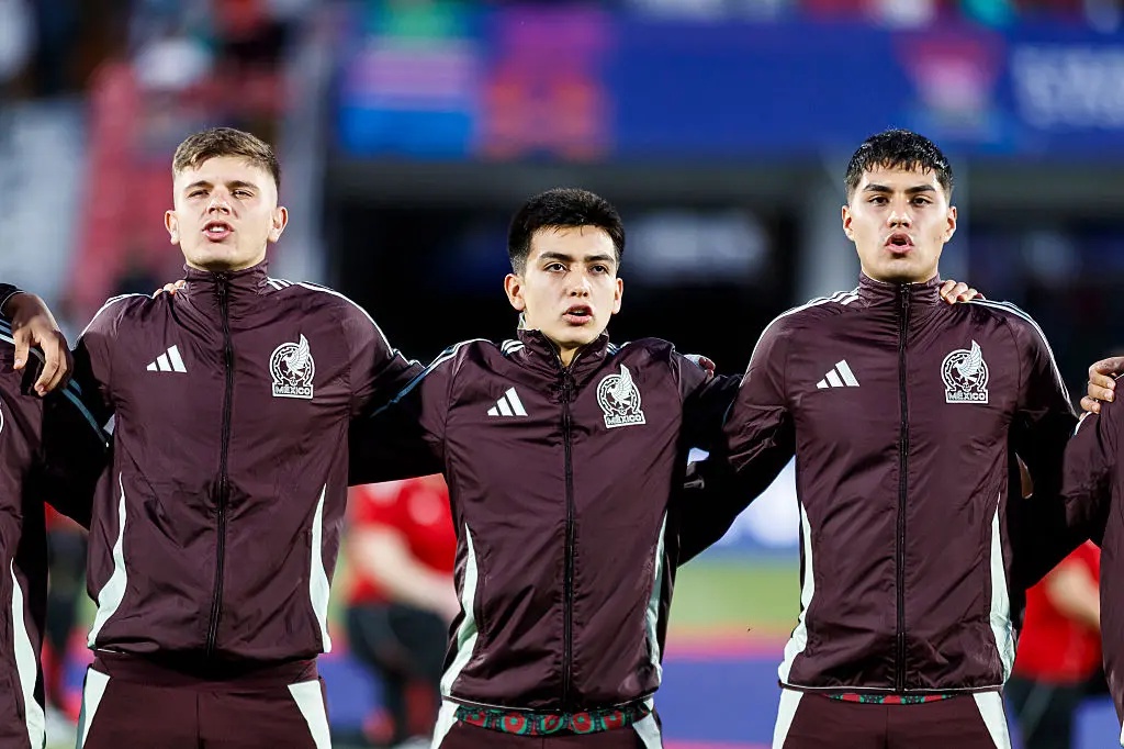 Tahiel Jiménez and Gilberto Mora for Meixco in the 2025 U–20 World Cup.    