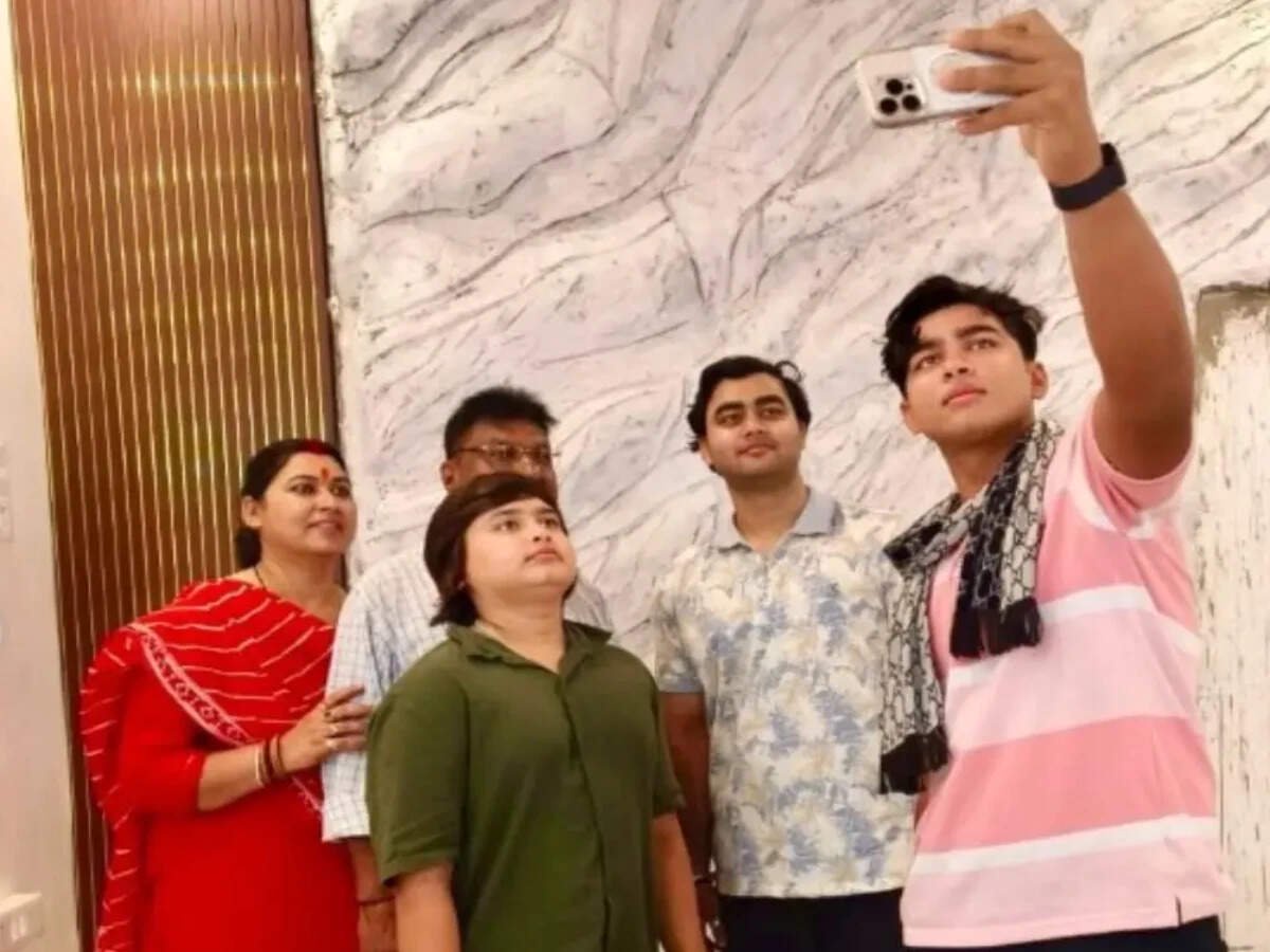 Family selfie
