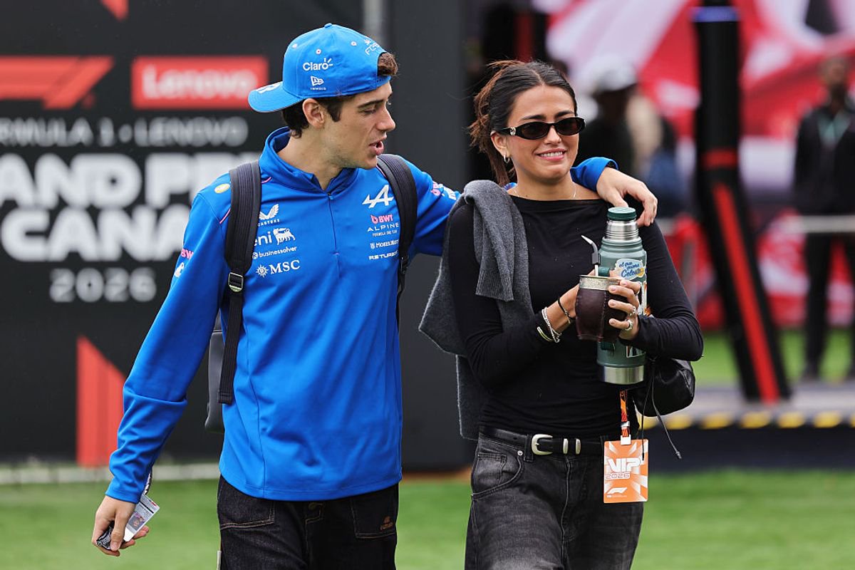 Franco Colapinto and Maia Reficco at the Canadian Grand Prix