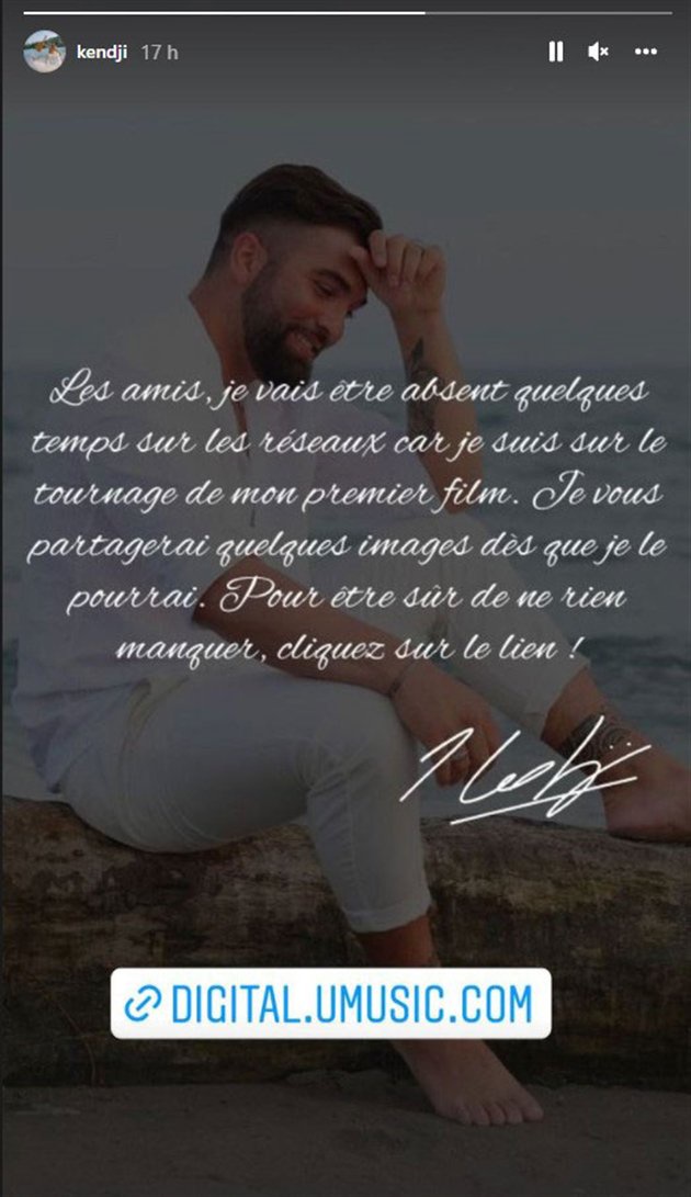 Pourquoi Kendji Girac se retire des réseaux sociaux