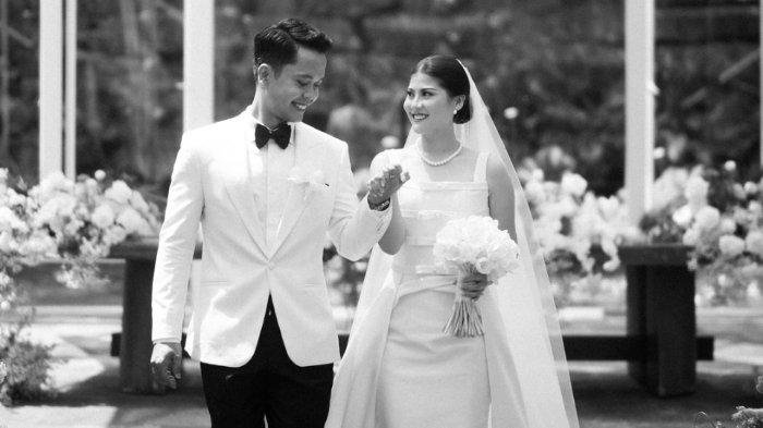 Potret Ginting dan Mitzi melangsungkan upacara pernikahan di kawasan, Bogor, Jawa Barat, Sabtu (26/10/2024).
