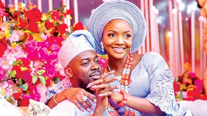 Adekunle Gold and Simi mark 4th wedding anniversary with adorable ink tattoos