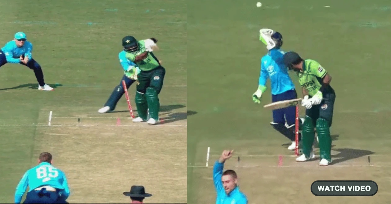 PAK vs ENG [WATCH]: Will Jacks outfoxes Babar Azam with a beauty in Pakistan ODI Tri-Series 2026