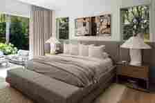 neutral bedroom design by Lauren Jayne