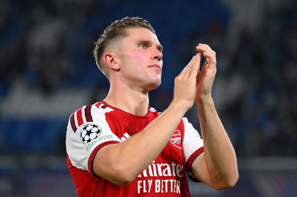 Viktor Gyokeres after the UEFA Champions League 2026/27 League Phase match between SSC Napoli and Arsenal FC.