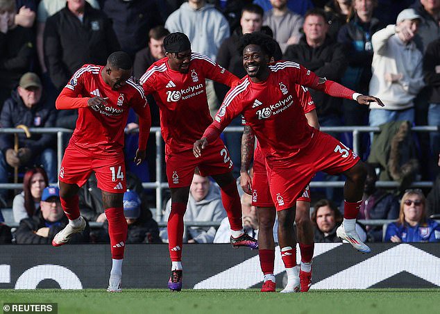 (From left) Callum Hudson-Odoi, Anthony Elanga and Ola Aina embodied Forest's spirit under Nuno Espirito Santo. But Elanga has left and Hudson-Odoi and Aina are now sidelined