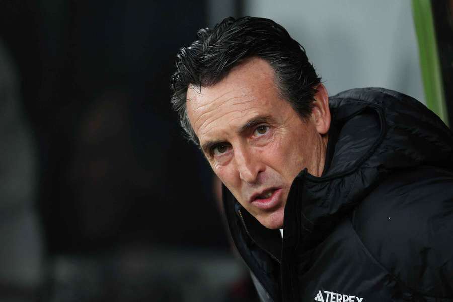 Aston Villa manager Unai Emery